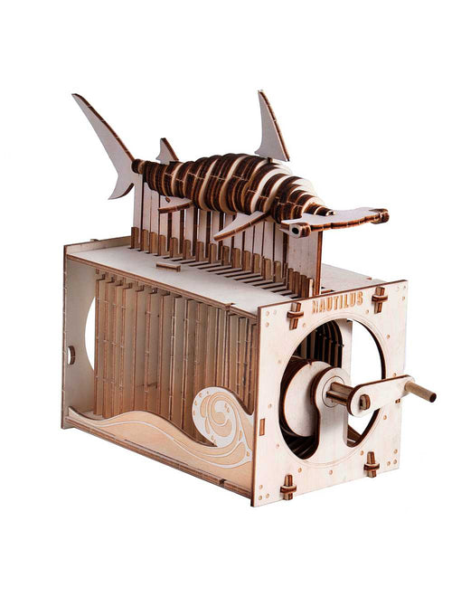 Puzzle mécanique en bois CarloMartello – jeu de logique et méthode