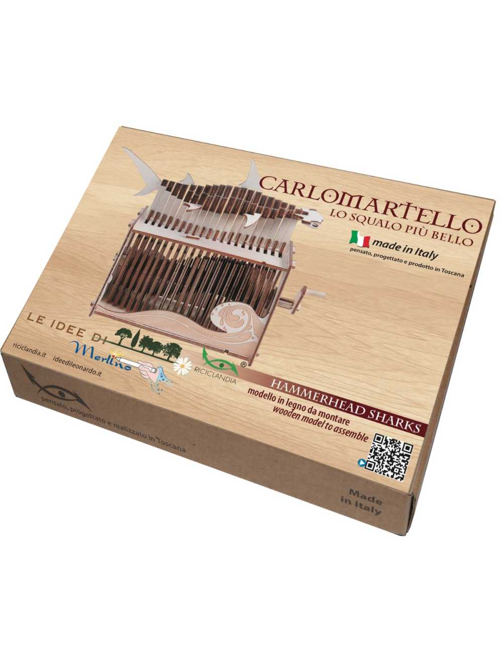 Coffret CarloMartello casse-têtes en bois – puzzles logiques élégants