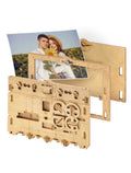 Clueframe d’iDventure, cadre photo casse-tête en bois