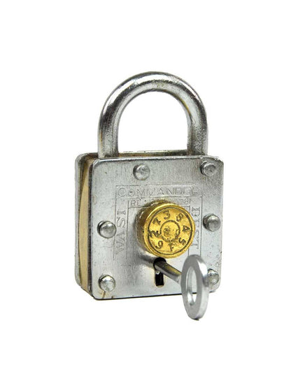 Saharanpur Lock – Cadenas-Puzzle métal | Serrure énigmatique & défi logique Logica