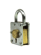 Cadenas-puzzle Saharanpur Lock fermé – défi logique mécanique