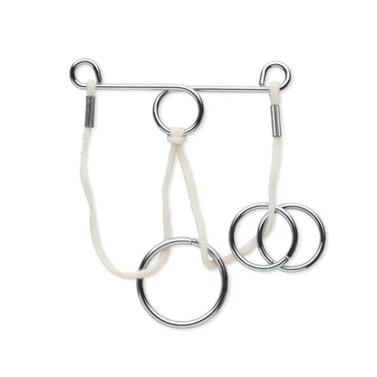 Connection – Lot de 2 Casse-têtes en métal | Brain-teasers 2 & 4 pièces StockEtik