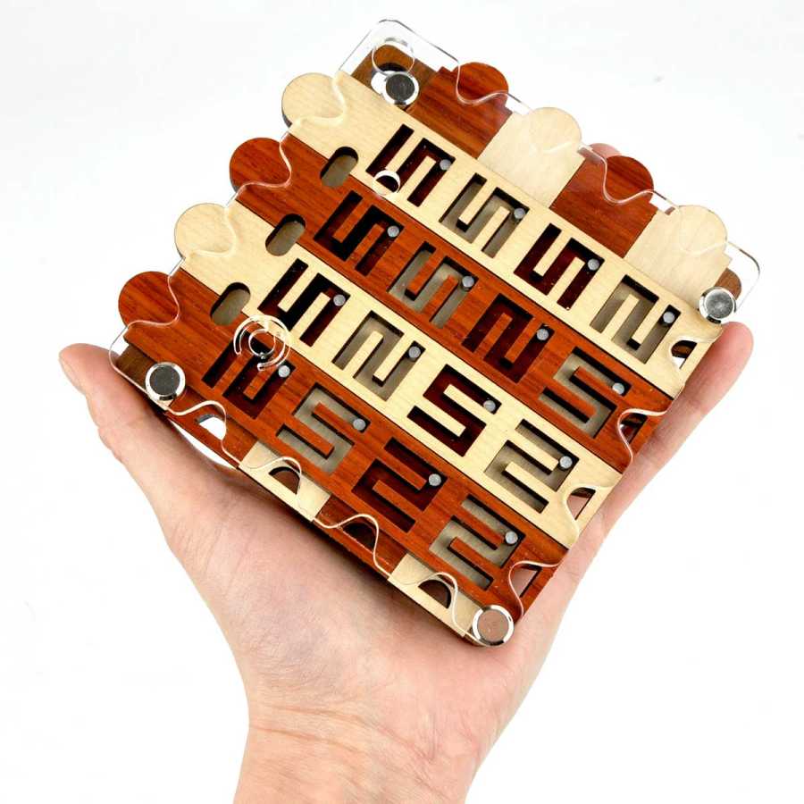 Labyrinthe N5-22 manipulé à la main – défi logique extrême 5/6