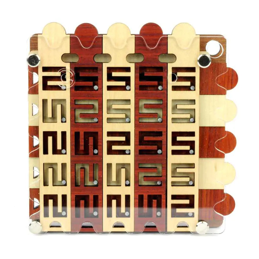 N5-5 labyrinthe mécanique en bois – puzzle à bille difficulté incroyable 5/6