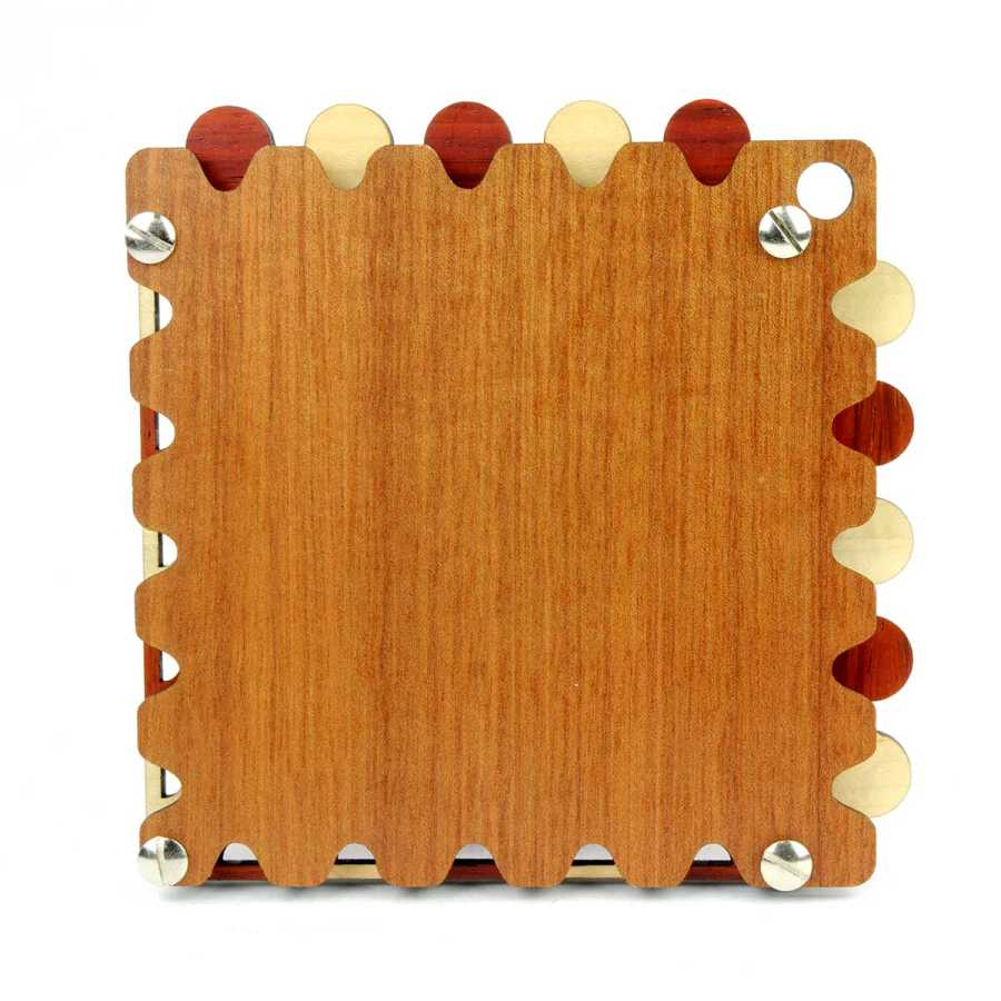 Puzzle N5-5 à bille métallique – mécanisme à broches fixes