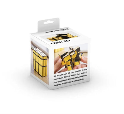 Cube Magique Ubik 3D – Puzzle 3D compact | Casse-tête adulte & enfant StockEtik