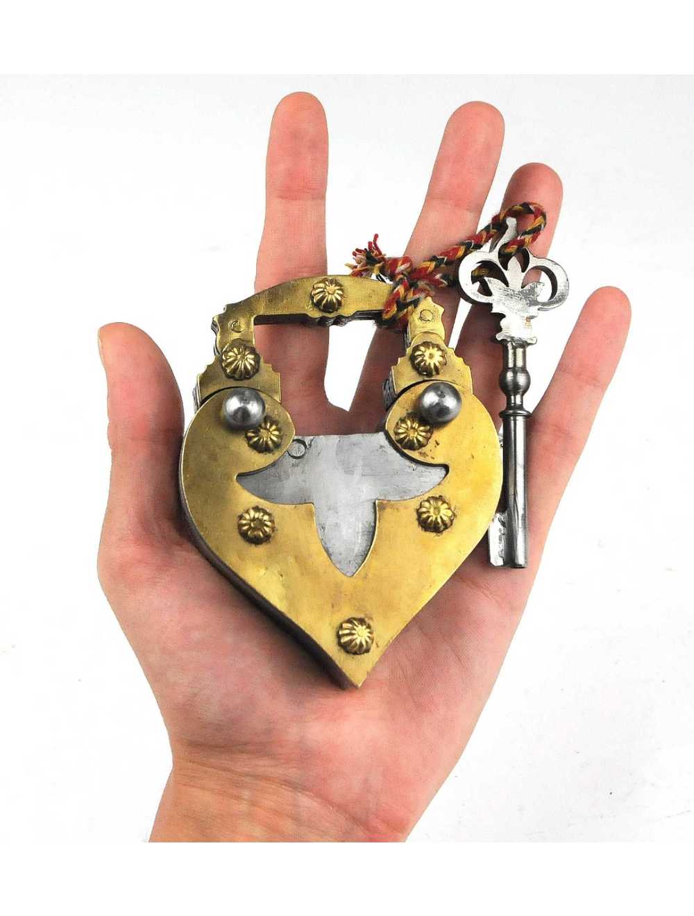 Heart-Shaped Puzzle Lock – Metal &amp; Brass | Handcrafted Puzzle Lock