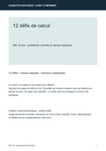 12 défis de calcul - Livret PDF à imprimer