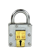 Détail du mécanisme du cadenas-puzzle The Secret of Delhi