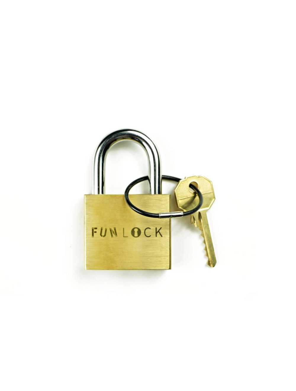 vue du fun lock en métal, cadenas puzzle lock compact
