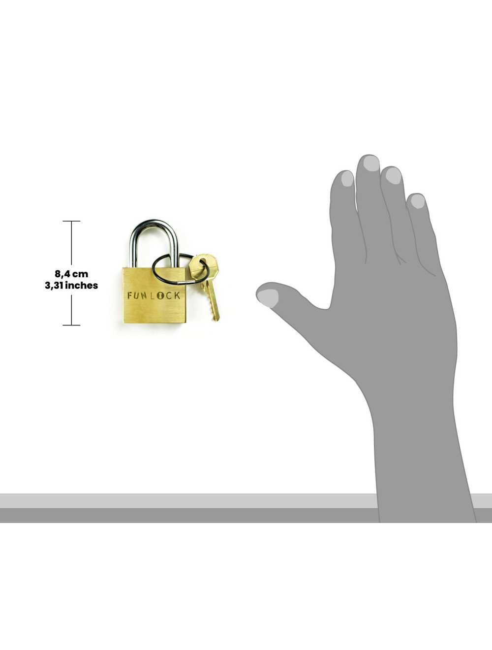 fun lock puzzle lock tenu en main, cadenas mécanique facile à manipuler