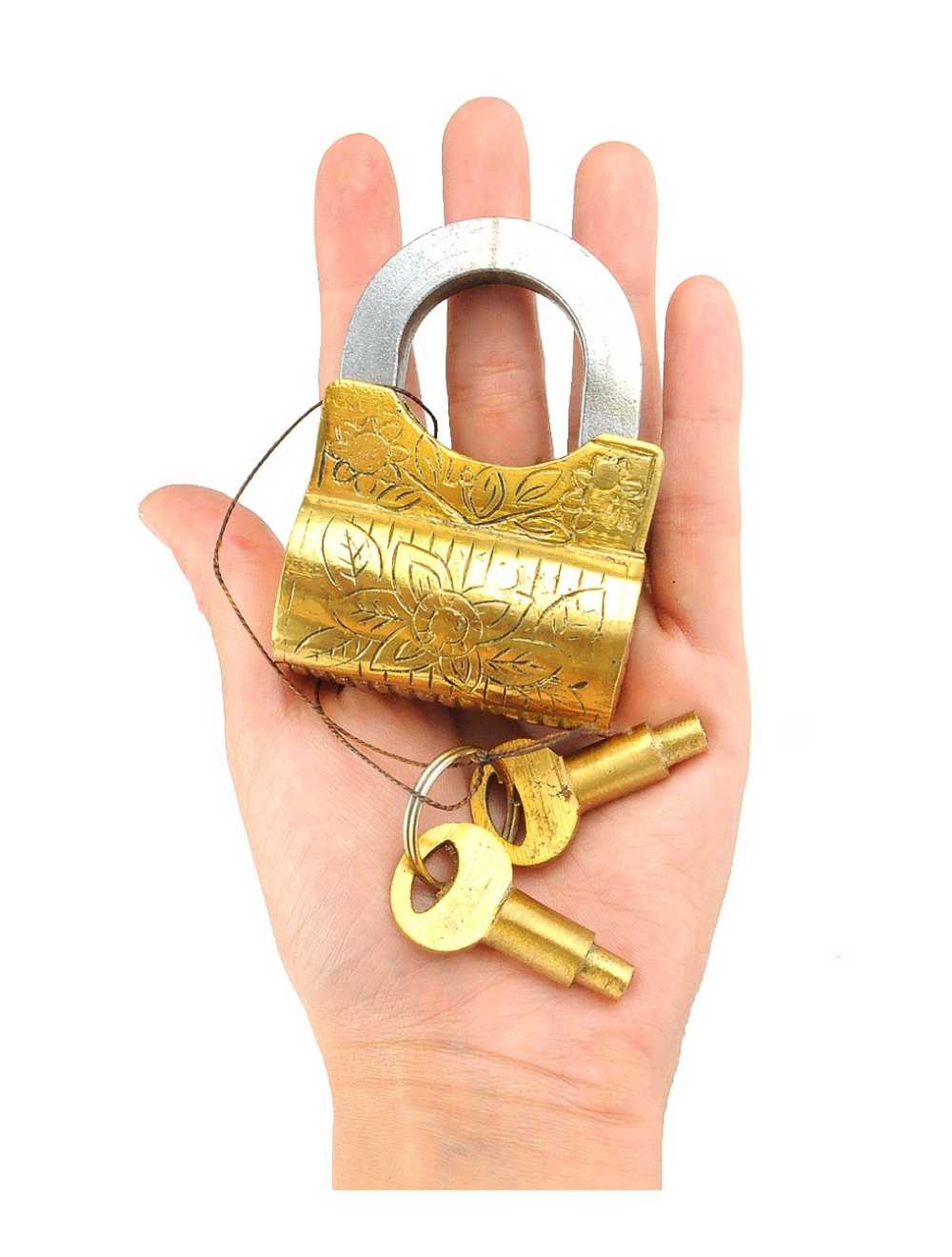 Flower Lock – cadenas décoratif et puzzle mécanique