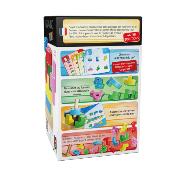 Katamino Tower, jeu de réflexion Gigamic, présentation du jeu