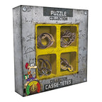 Puzzle en métal démonté – défi logique avancé