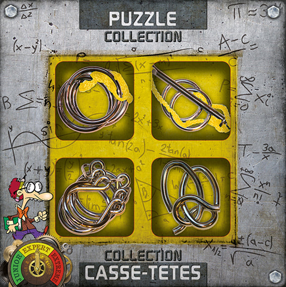 Coffret Gigamic Collection Casse-Têtes Métal Expert – 4 puzzles en métal