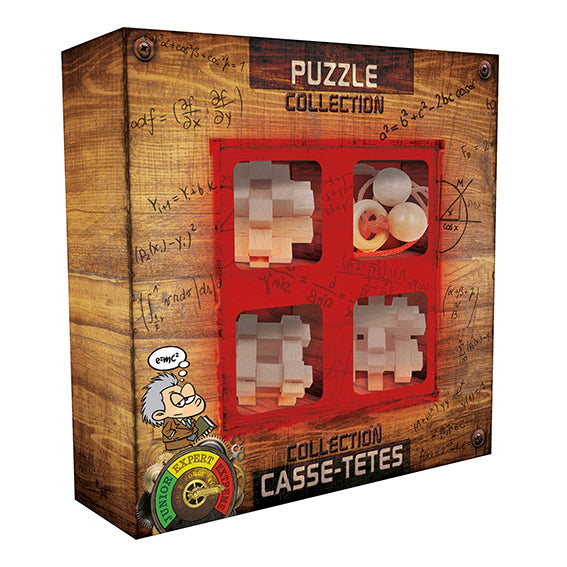 Casse-tête bois extrême démonté, jeu de logique avancé