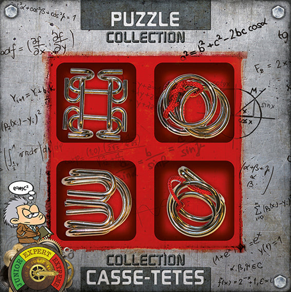Coffret Gigamic Collection Casse-Têtes Métal Extrême – 4 puzzles métalliques
