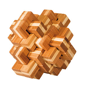 Casse-tête Bambou Ananas – puzzle en bois naturel