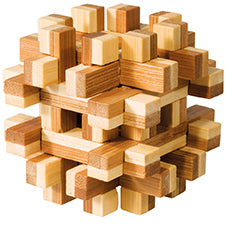 Casse-tête Fridolin Bambou Architecture – puzzle bois naturel