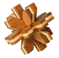 Casse-tête Fridolin Bambou – Cristal – puzzle bois naturel