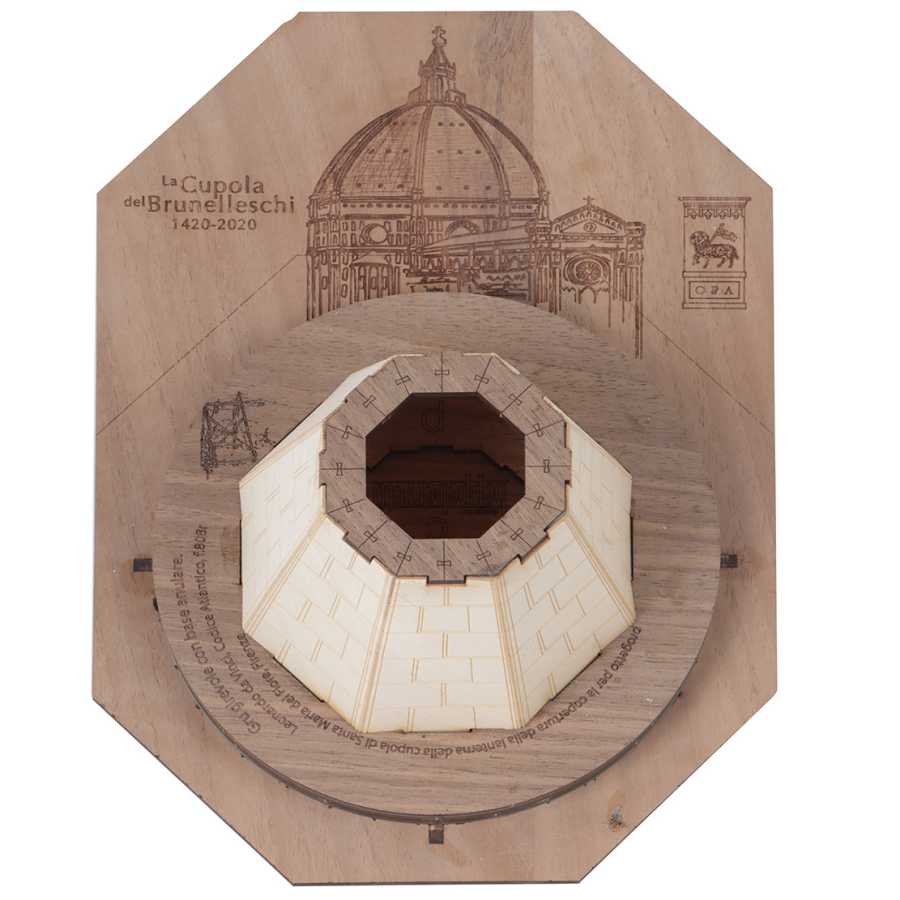 Gru Girevole assemblée – grue mécanique rotative inspirée de Léonard de Vinci