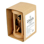 Puzzle Owl in Cage en bois décoratif
