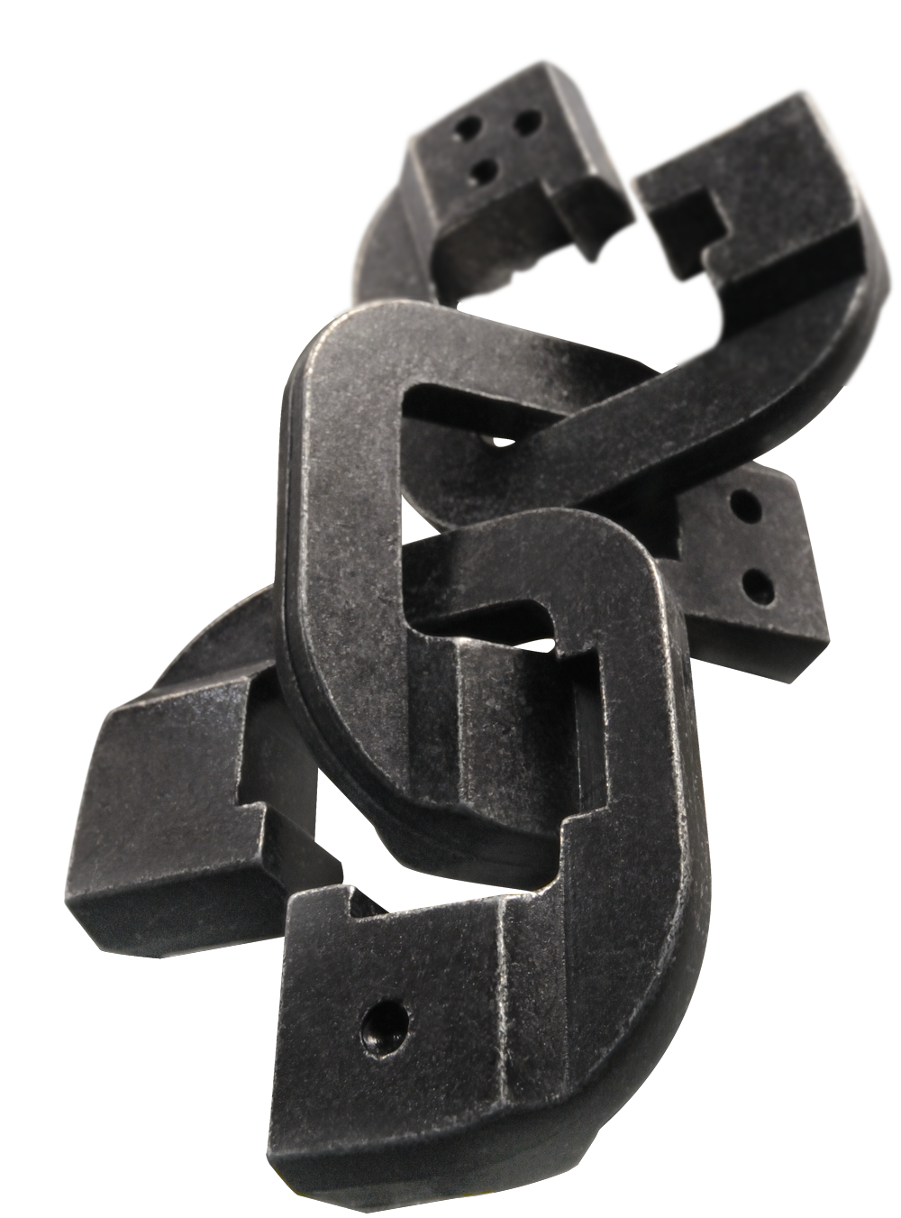 Huzzle Cast Chain, casse-tête Hanayama en métal de niveau 6 sur 6
