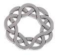 Huzzle Cast Coaster, casse-tête Hanayama en métal de niveau 4 sur 6