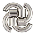 Huzzle Cast Galaxy, casse-tête Hanayama en métal de niveau 3 sur 6