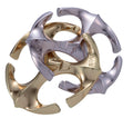 Huzzle Cast Rotor, casse-tête Hanayama en métal de niveau 6 sur 6