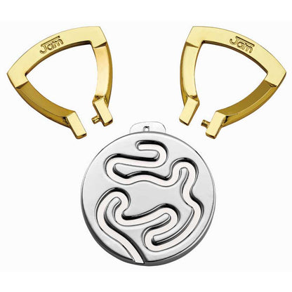 Puzzle Huzzle Cast Jam en métal avec deux anneaux
