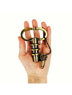 Jaipur Puzzle Lock – cadenas-puzzle artisanal en fer et bronze
