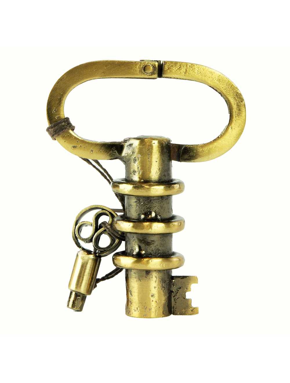Jaipur Puzzle Lock – Cadenas-Puzzle métal | Défi & énigme artisanale Logica