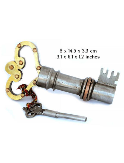 Casse-tête du Verrou & de la Clé – Puzzle Lock Métal | Casse-tête Secret & Défi Mécanique