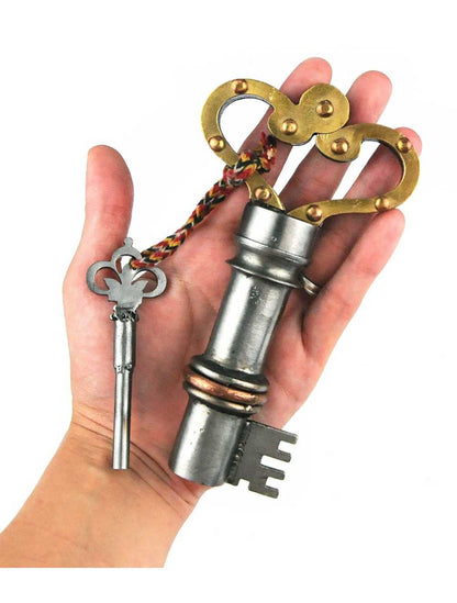 Casse-tête du Verrou & de la Clé – Puzzle Lock Métal | Casse-tête Secret & Défi Mécanique