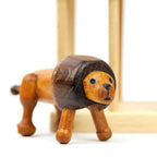Puzzle Lion in Cage en bois design artisanal

