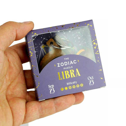 Puzzle Zodiaque Balance idée cadeau en bois