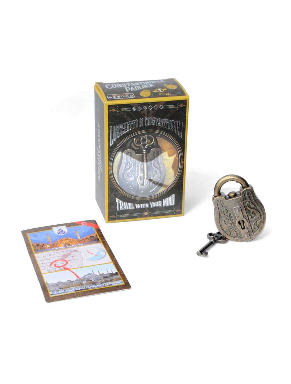 Puzzle Constantinople Padlock métal détail du verrou
