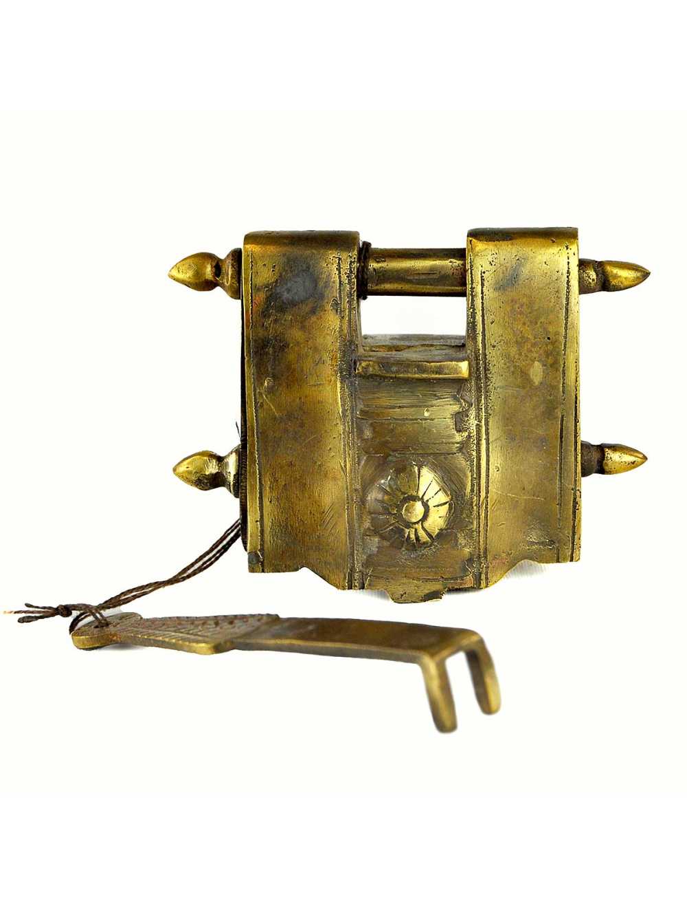 Mumbai Puzzle Lock – Cadenas-Puzzle métal artisanal | Serrure énigmatique & défi logique Logica