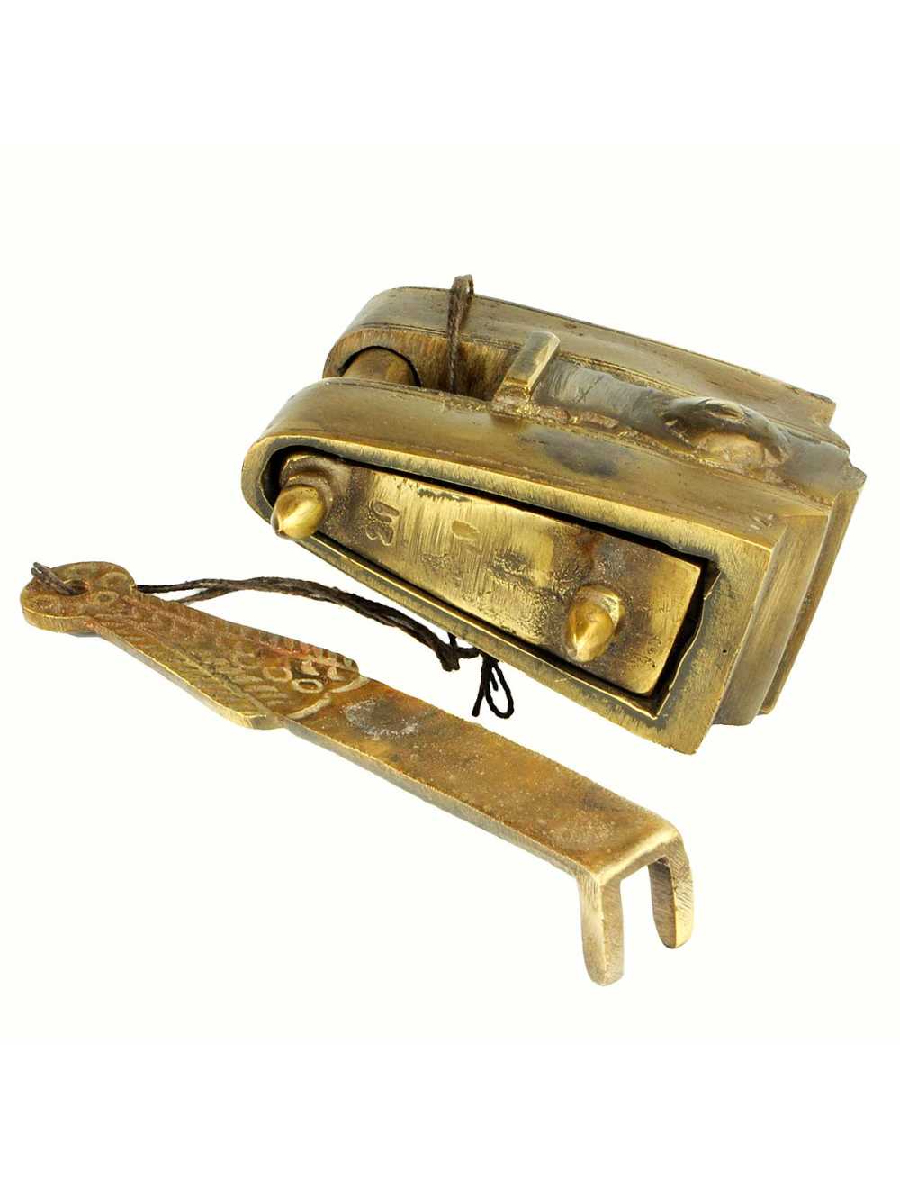 Mumbai Puzzle Lock – Cadenas-Puzzle métal artisanal | Serrure énigmatique & défi logique Logica