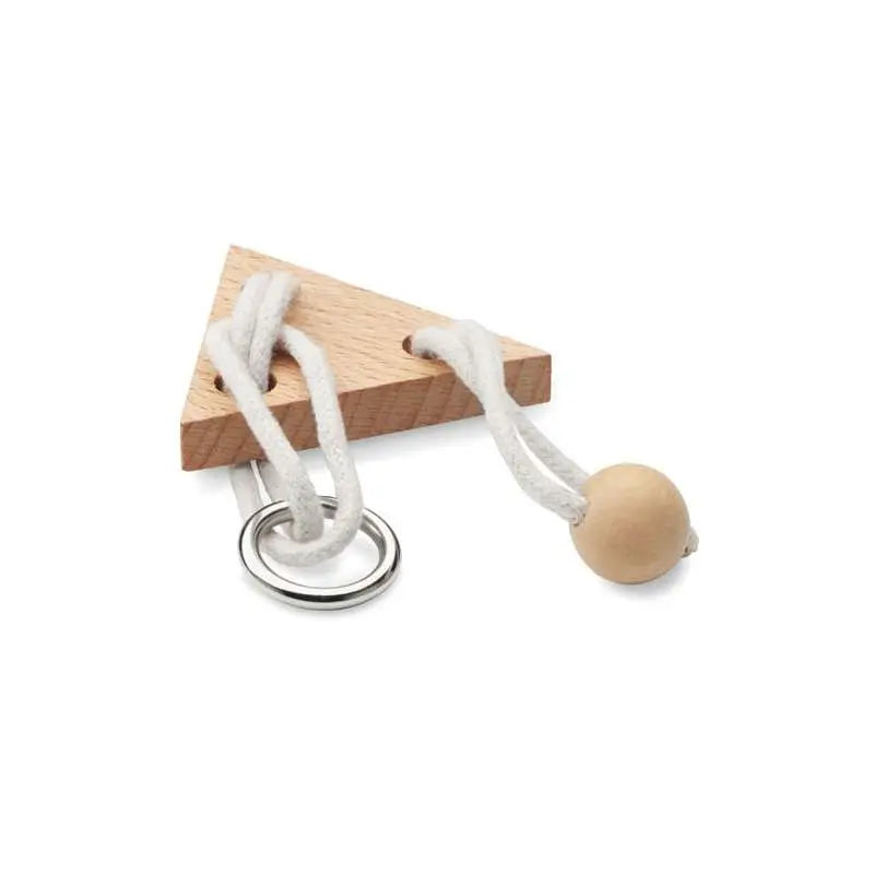 Casse-tête en bois triangulaire NERVE avec boîte en papier recyclé