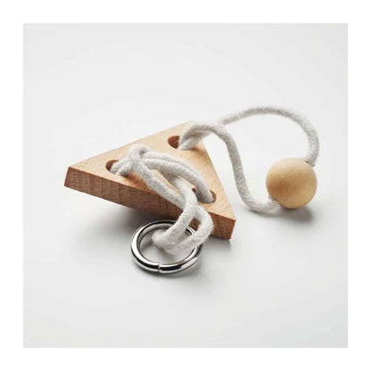 NERVE – Casse-tête en bois triangulaire | Jeu de réflexion naturel CasseTete-Boutique