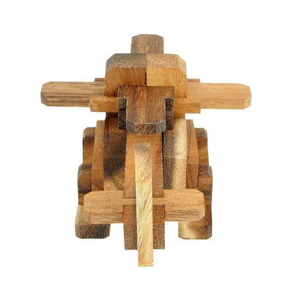 Casse-tête Helicopter en bois design ludique
