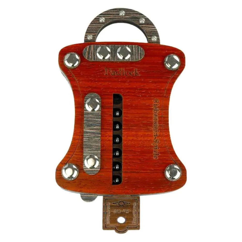 Padlock cadenas puzzle en bois – casse-tête mécanique difficulté extrême
