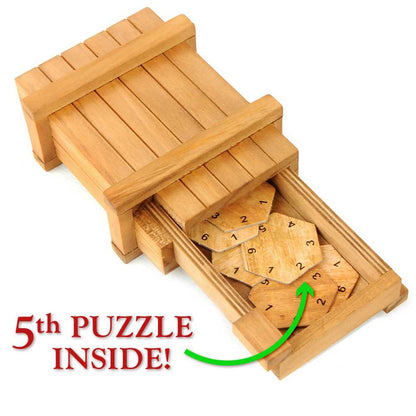 Coffret Leonardo Puzzles Mix idée cadeau
