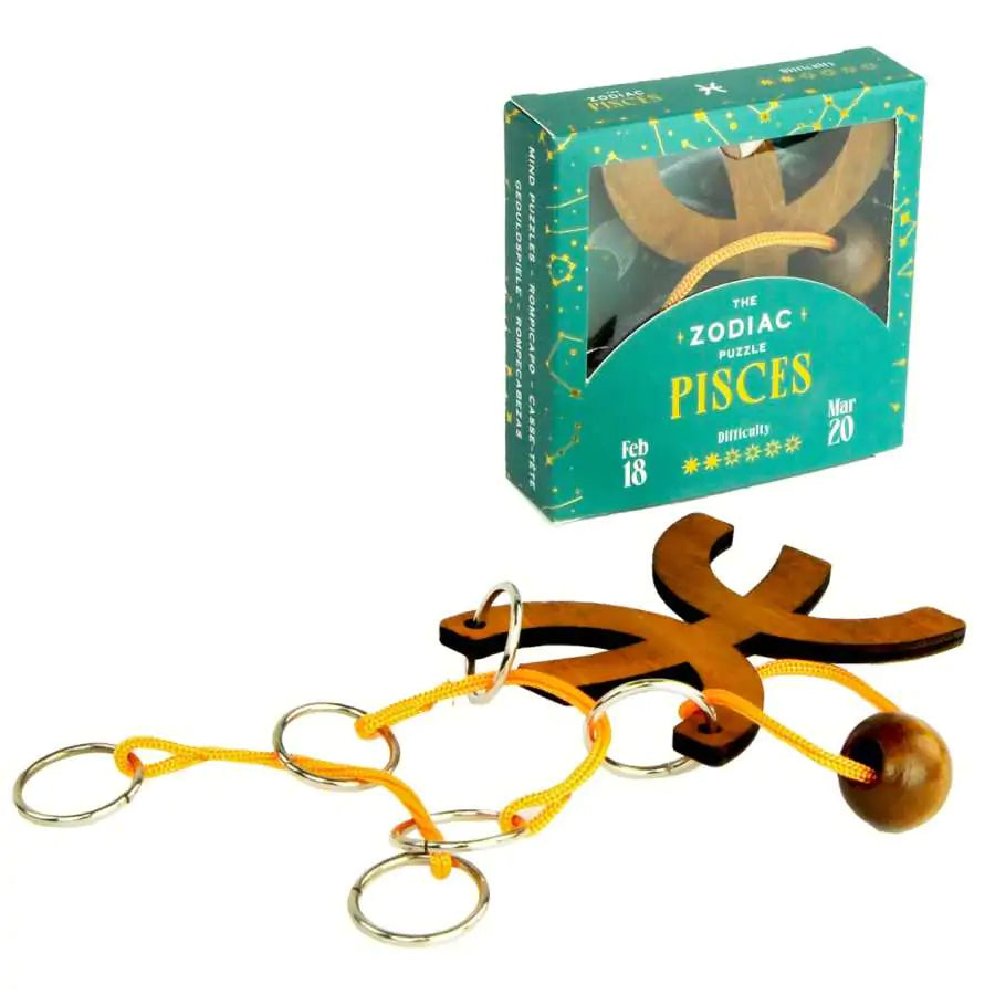 Puzzle Zodiaque Poissons idée cadeau en bois