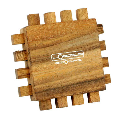 Casse-tête en bois Chip assemblé en forme de processeur