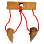 Puzzle Preuve d’amour démonté montrant les boucles de corde
