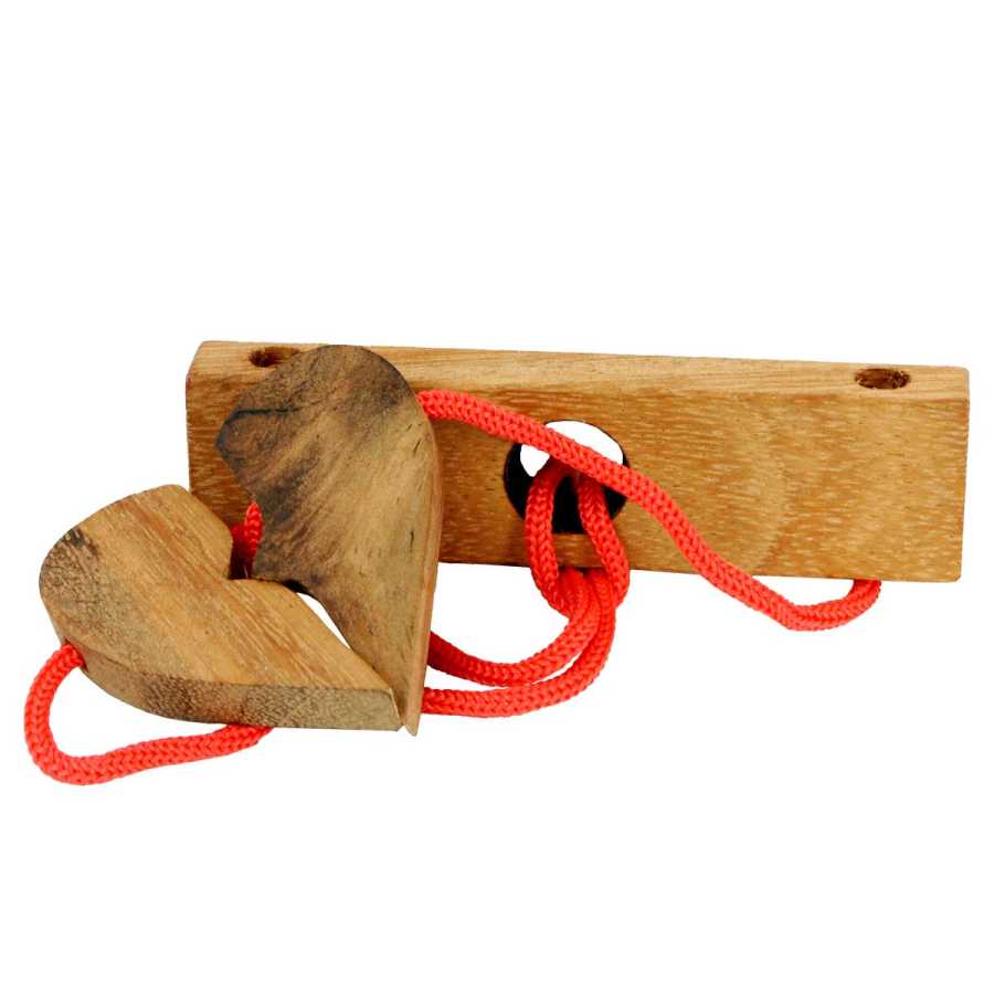 Vue rapprochée du jeu de corde Preuve d’amour
