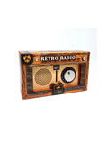 Boîte secrète Retro Radio d’Eureka en forme de radio ancienne